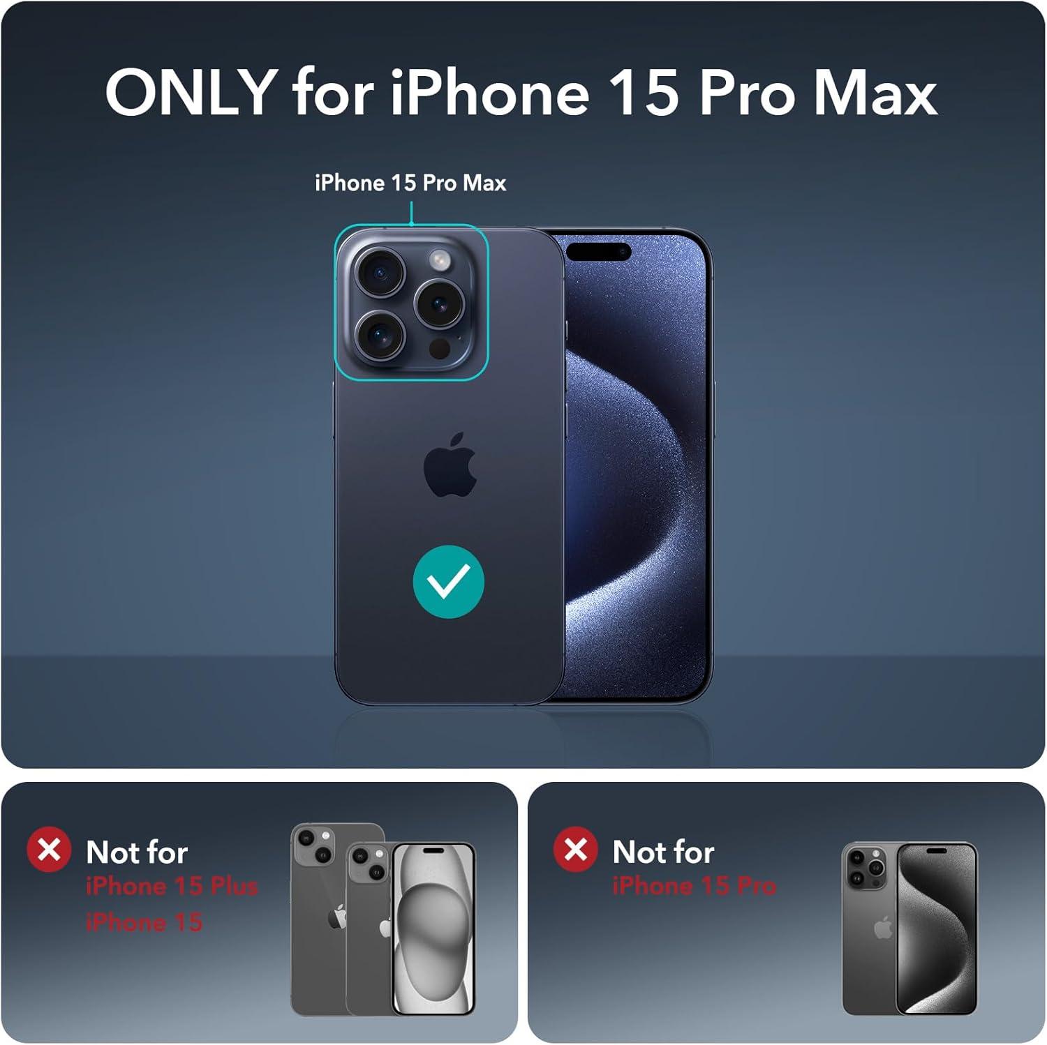 imageESR 3 Pack for iPhone 14 Pro Max Screen Protector 9H Hardness Military Grade Shatterproof Tempered Glass Film with Flawless Fit Tray32 Pack with Flawless Fit Tray