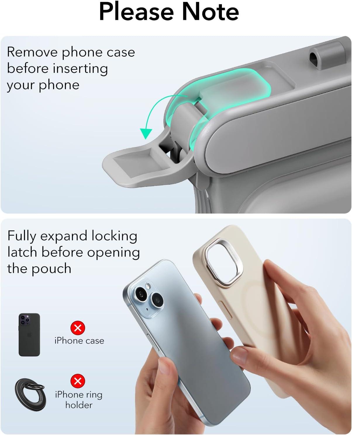 imageESR Waterproof Phone Pouch for iPhone 1314 15 Underwater Touch Sensitivity IPX8 Floating Waterproof Cellphone Case with Lanyard Dry Bag for Snorkeling BlackBlack Titanium