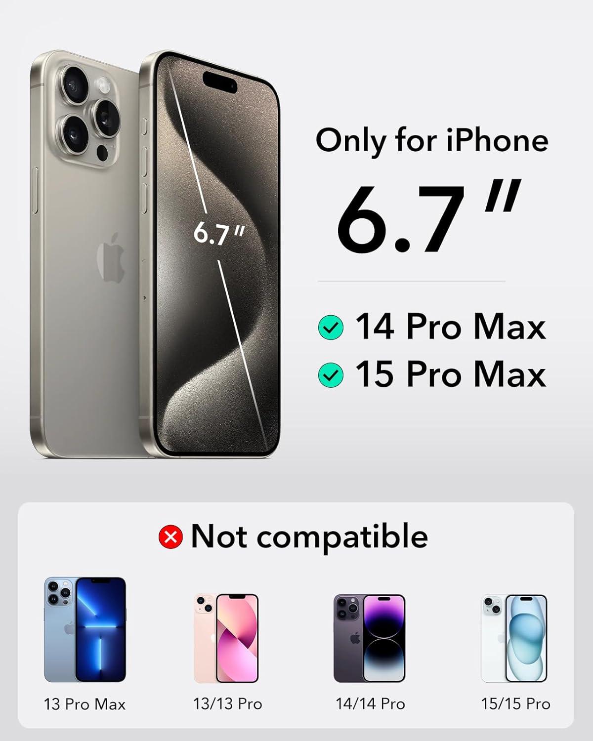 imageESR Waterproof Phone Pouch for iPhone 1314 15 Underwater Touch Sensitivity IPX8 Floating Waterproof Cellphone Case with Lanyard Dry Bag for Snorkeling BlackBlack Titanium