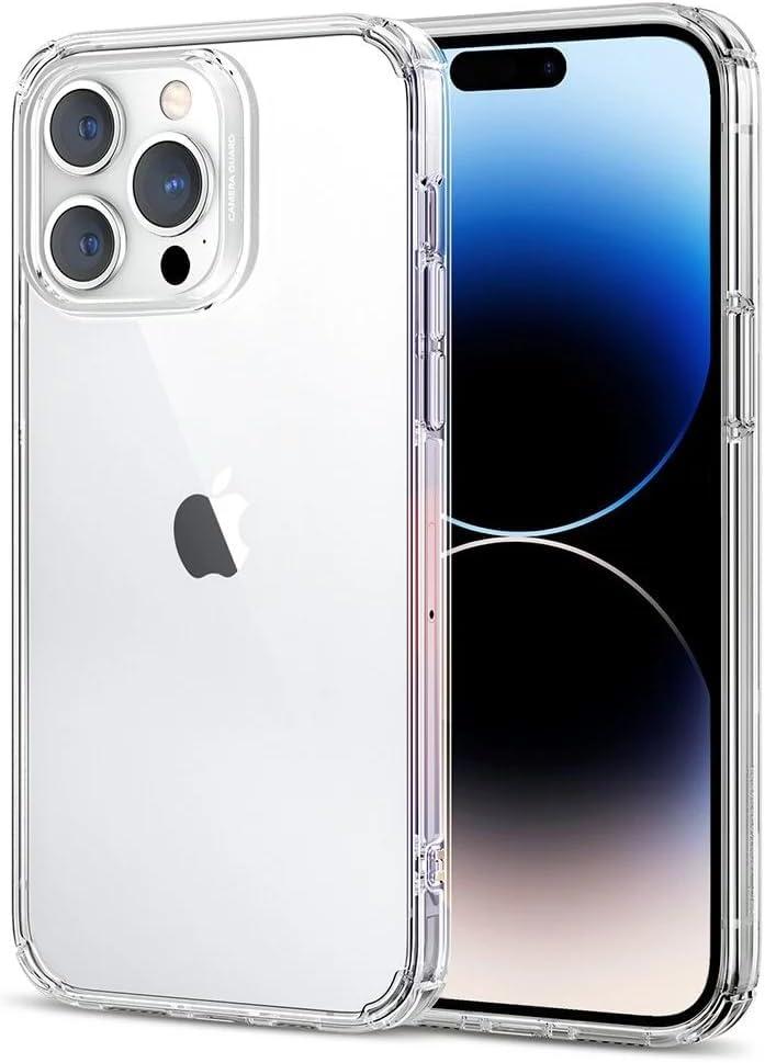 imageESR for iPhone 17 Pro Max Case with Stash Stand 7X MilitaryGrade Drop Protection with Camera Control ShockAbsorbing Phone Rugged Cover Compatible with MagSafe Accessories Cyber Series BlackClear