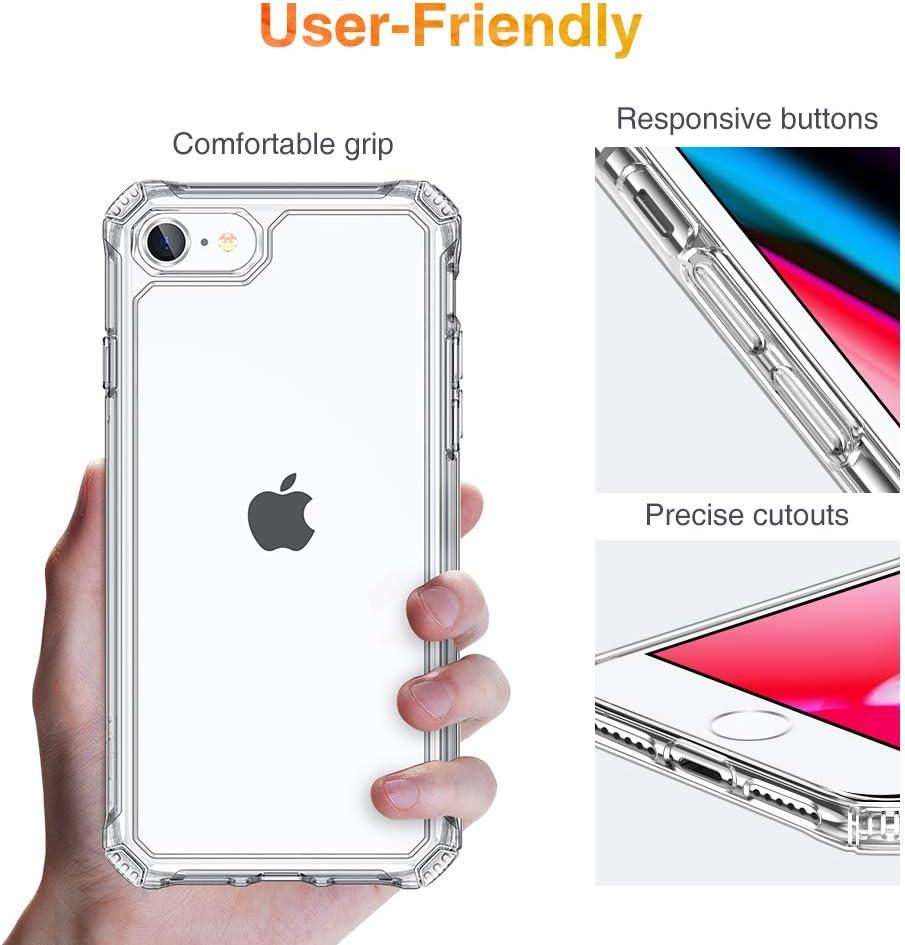 imageESR for iPhone 17 Pro Max Case with Stash Stand 7X MilitaryGrade Drop Protection with Camera Control ShockAbsorbing Phone Rugged Cover Compatible with MagSafe Accessories Cyber Series BlackClear