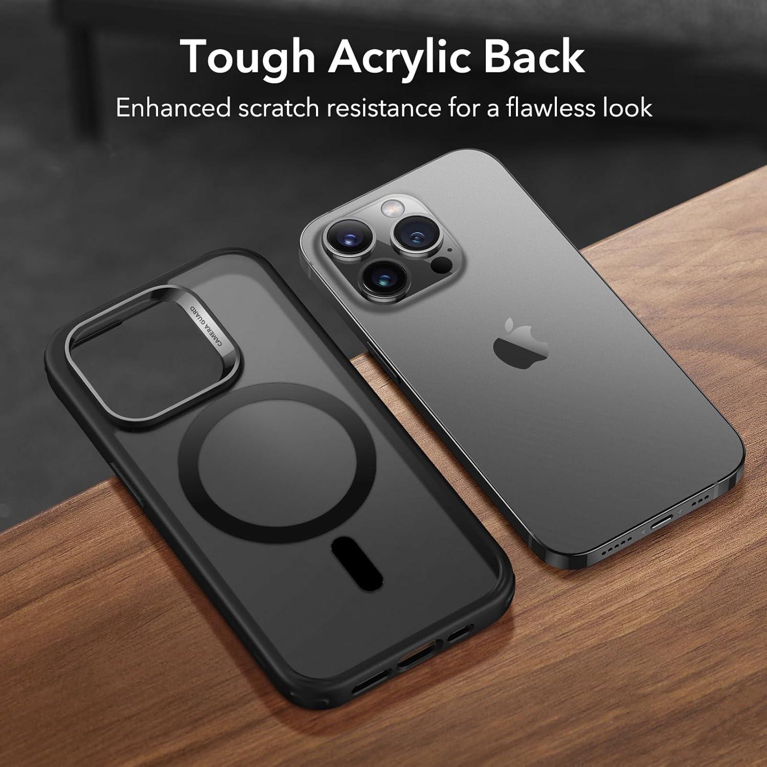 imageESR for iPhone Air Case Camera Control Compatible with MagSafe Shockproof MilitaryGrade Protection Magnetic Phone Case for iPhone 17 Air Case ClearCFrosted Black