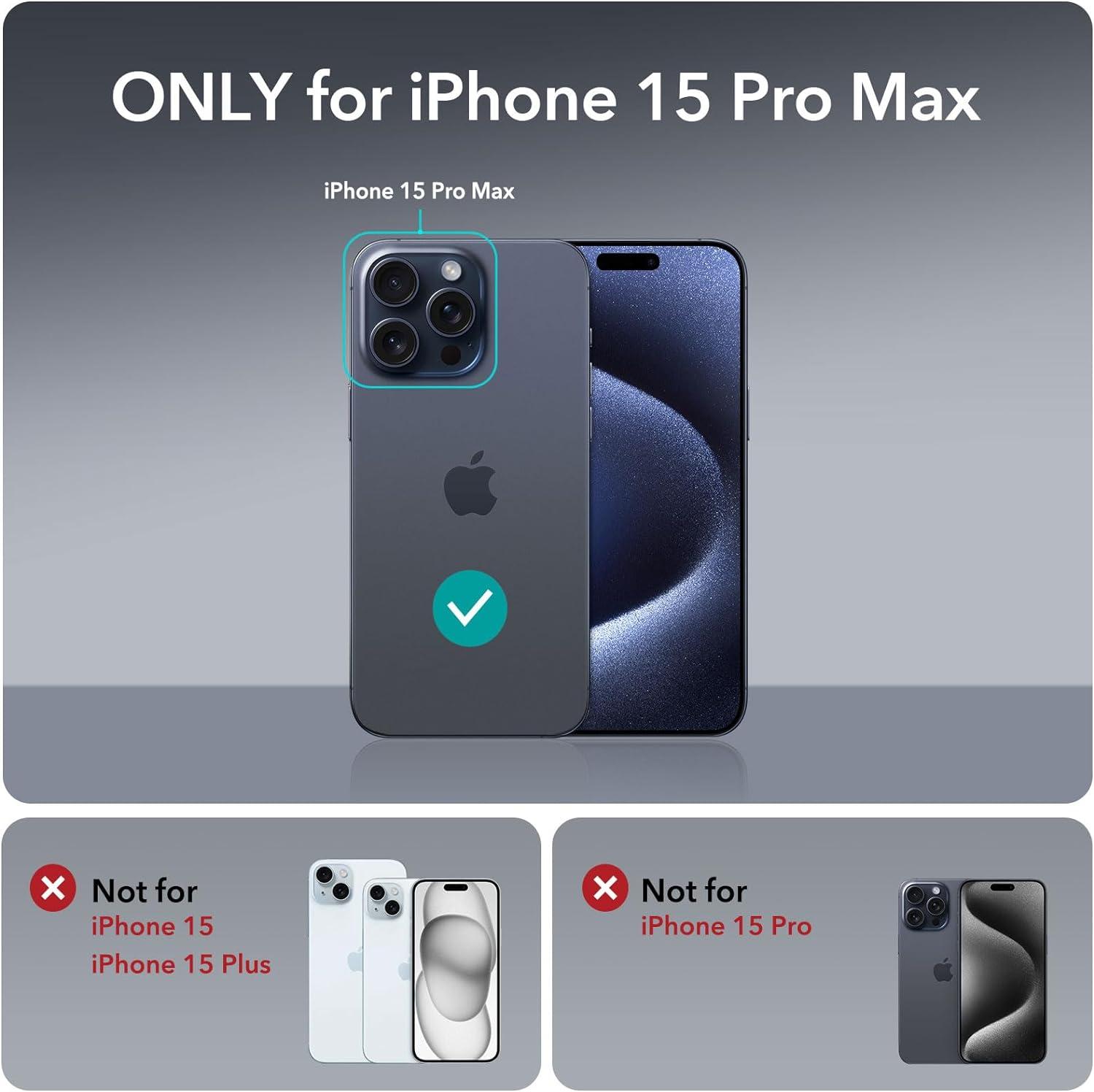 imageESR for iPhone Air Case Camera Control Compatible with MagSafe Shockproof MilitaryGrade Protection Magnetic Phone Case for iPhone 17 Air Case ClearCFrosted Black