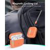 ESR for AirPods Pro 3 Case, Compatible with AirPods Pro 3rd Generation Case (2025), Compatible with MagSafe, Full Drop Protection Cover with Lanyard, White(Orange)