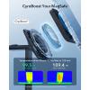 ESR for MagSafe Charger Stand, 3 in 1 Charging Station with CryoBoost, Phone-Cooling Wireless Charging, 15W MagSafe Stand, for iPhone 17/16/15/14/13/12, AirPods, Apple Watch, Black(Black)