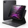 ESR iPad Keyboard Case for iPad Pro 12.9 inch (3rd, 4th, 5th, 6th Generation),Magnetic Detachable 12.9 inch ipad Pro Case with Keyboard, Adjustable Portrait/Landscape Mode, Light and Portable, Black