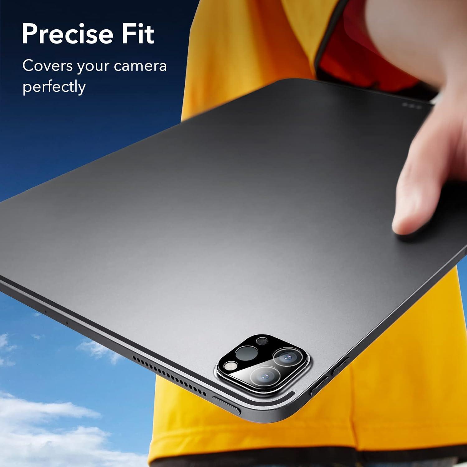 imageESR 2 Pack Camera Lens Protector Compatible with iPad iPad Pro1113 Inch 20252024 Pro 12911 Inch 202220212020 9H AntiScratch Tempered Glass HD Clarity 3D Full Coverage