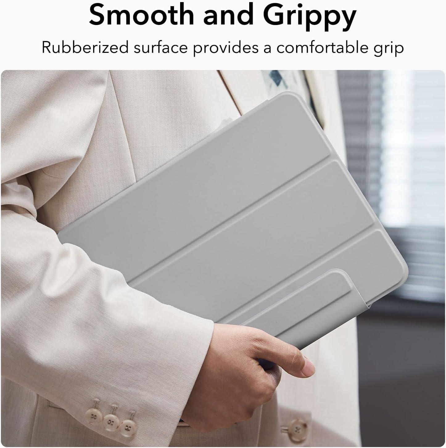 imageESR for iPad Pro 129 6th5th4th Gen iPad Air 13 Inch Case M3M2 20252024 Powerful Magnetic Attachment Slim Trifold Stand Case Supports Pencil Pro amp USBC Rebound Series Durable BlackGrey