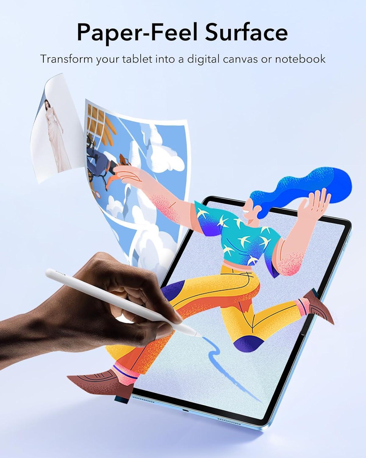 imageESR 2 Pack Screen Protector for iPad 11th10th Generation A16 11109 Inch 20252022PaperFeel Screen Protectors