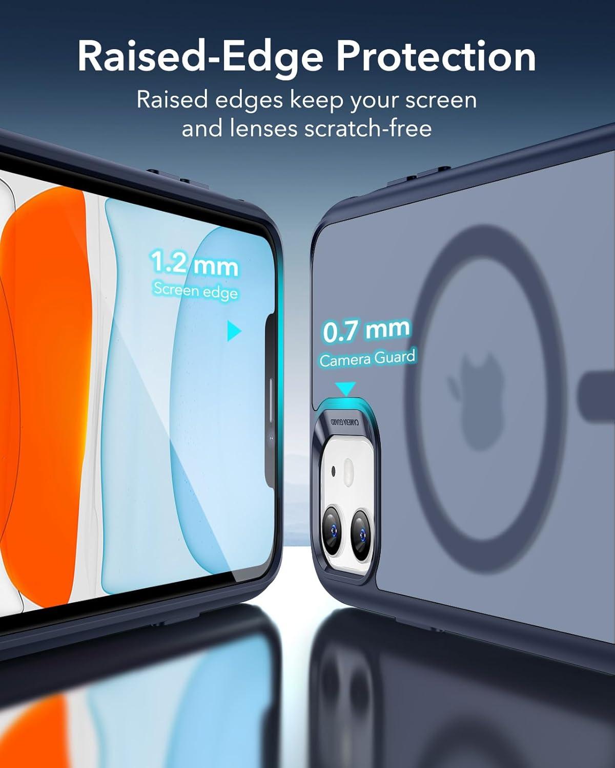 imageESR for iPhone 17 Pro Case Camera Control Compatible with MagSafe Shockproof MilitaryGrade Protection Magnetic Phone Case for iPhone 17 Pro Classic Hybrid Case Frosted BlueCFrosted Blue