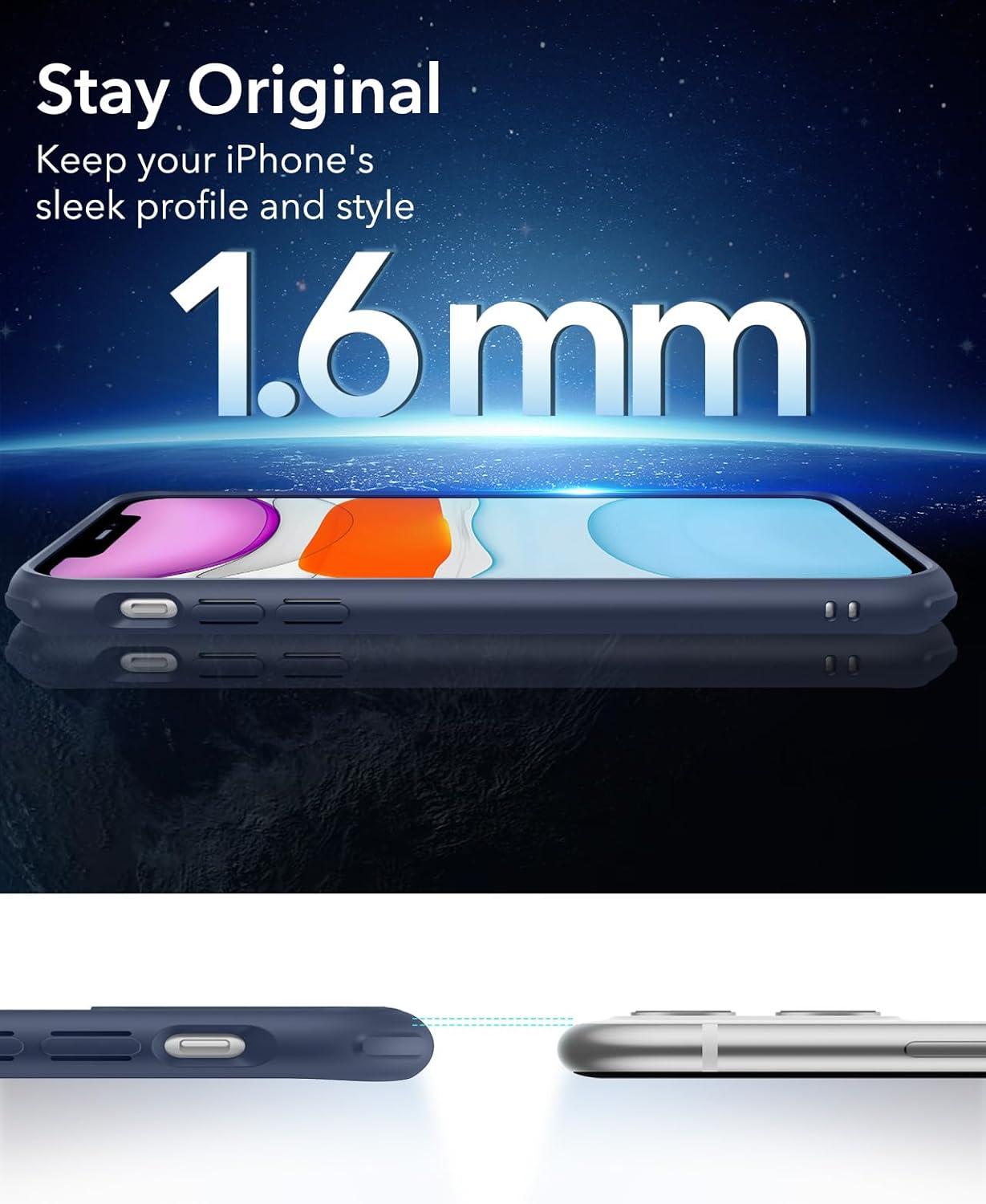 imageESR for iPhone 17 Pro Case Camera Control Compatible with MagSafe Shockproof MilitaryGrade Protection Magnetic Phone Case for iPhone 17 Pro Classic Hybrid Case Frosted BlueCFrosted Blue
