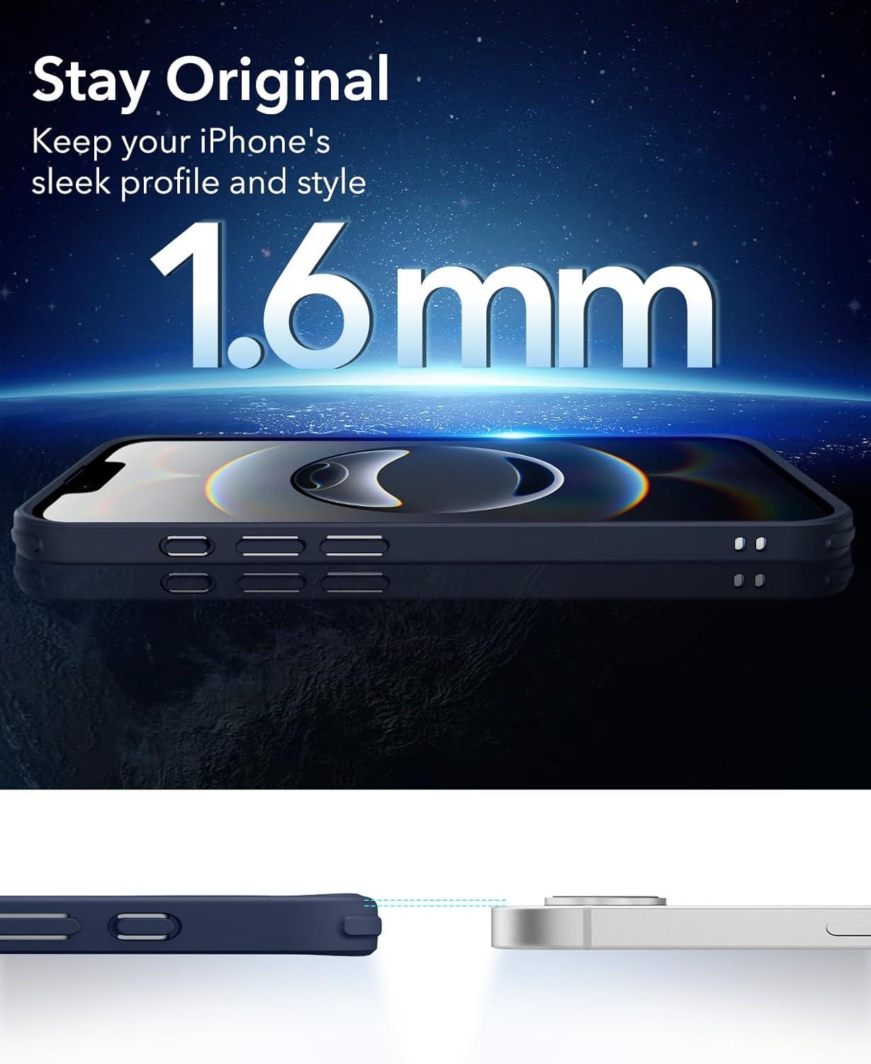 imageESR for iPhone 17 Pro Case Camera Control Compatible with MagSafe Shockproof MilitaryGrade Protection Magnetic Phone Case for iPhone 17 Pro Classic Hybrid Case Frosted BlueCFrosted Blue