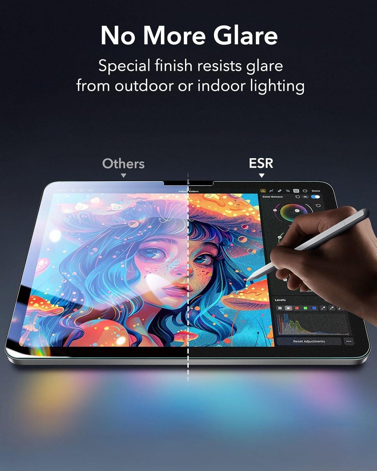 imageESR 2 Pack Screen Protector for iPad A16 11th10th Generation 11 Inch109 20252022 2 Pack Armorite PaperFeel Screen Protectors
