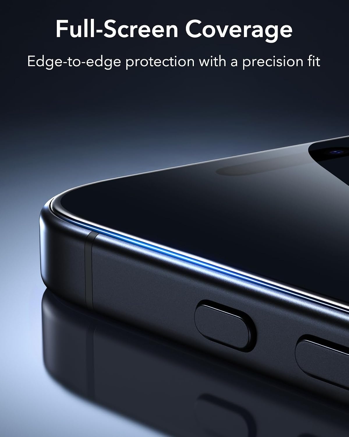 image:imageESR 2 Pack Armorite for iPhone 17 Pro Max Privacy Screen Protector MilitaryGrade Shatterproof 28 Antispy UltraFit Tray 9H Tempered Glass Auto Dust Removal and Bubble FreeiPhone 1716 Pro 63 inch