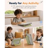 ESR +2 Pack Screen Protector for iPad A16 11th/10th (11/10.9 Inch), 9H Glass+Kids Case for iPad A16 11th/10th Gen Gray