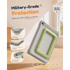 ESR +2 Pack Screen Protector for iPad A16 11th/10th (11/10.9 Inch), 9H Glass+Kids Case for iPad A16 11th/10th Gen Gray