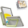 ESR 2 Pack Paper-Feel Screen Protector for iPad A16 11th/10th 11/10.9 Inch+Kids Case for iPad A16 11 th/10th Gen Gray