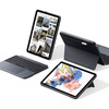 ESR for iPad Pro 13″ Case with Keyboard (M5/M4, 2025/2024), Magnetic Detachable Keyboard, Portrait/Landscape Modes, Large Click-Anywhere Trackpad, Backlit Keys, Shift Series, White(Dark Gray)