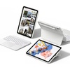 ESR for iPad Pro 13″ Case with Keyboard (M5/M4, 2025/2024), Magnetic Detachable Keyboard, Portrait/Landscape Modes, Large Click-Anywhere Trackpad, Backlit Keys, Shift Series, White(White)