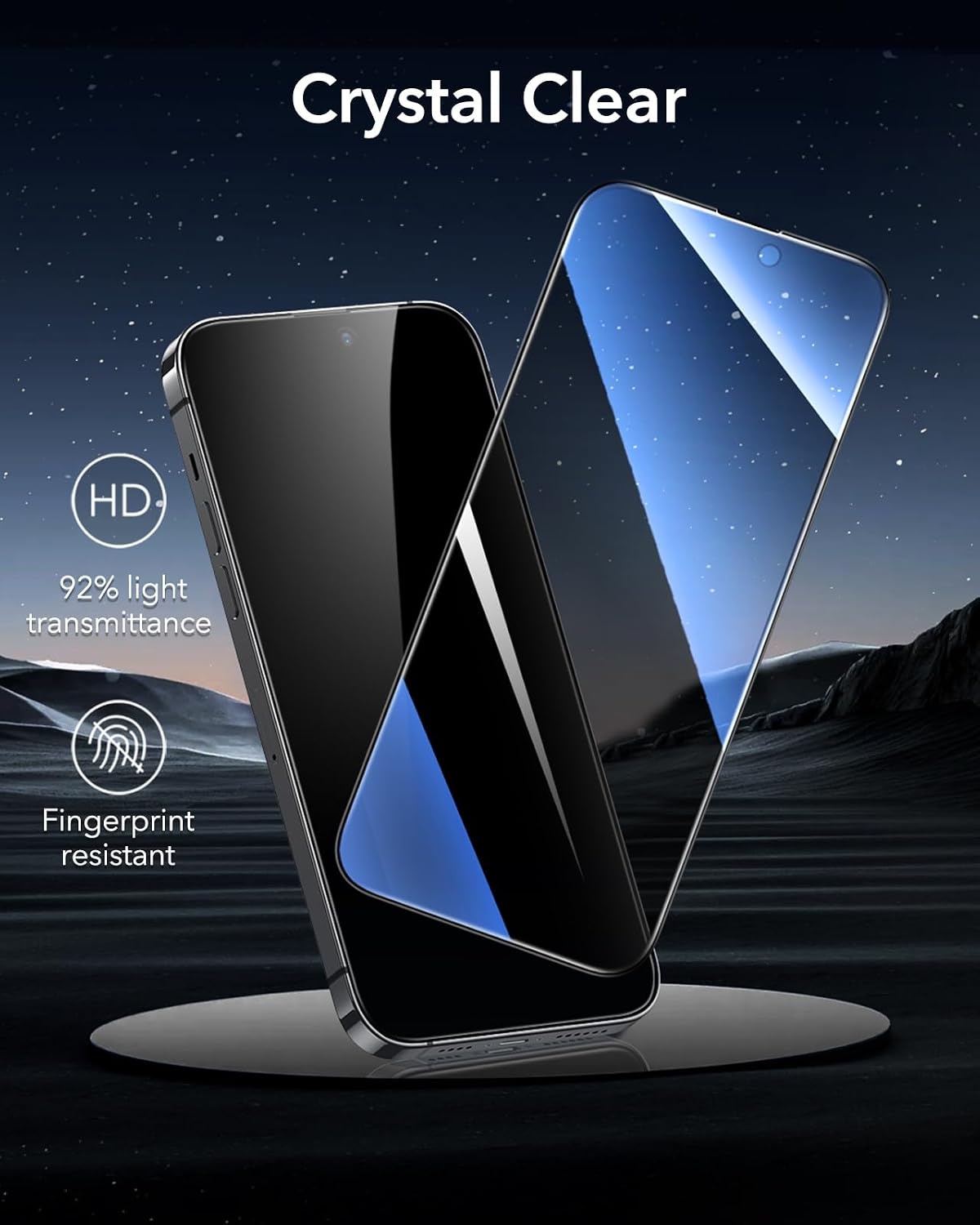 image:imageESR 3 Pack for iPhone 18 Pro Max Privacy Screen Protector ArmoriteiPhone 14 Pro 61 inch