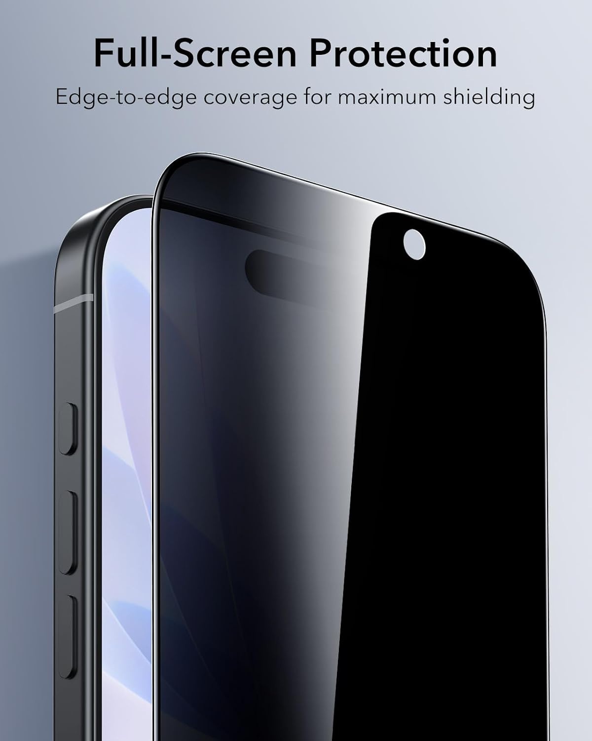 image:imageESR 3 Pack for iPhone 18 Pro Privacy Screen Protector ClassiciPhone 1716 Pro 63 inch