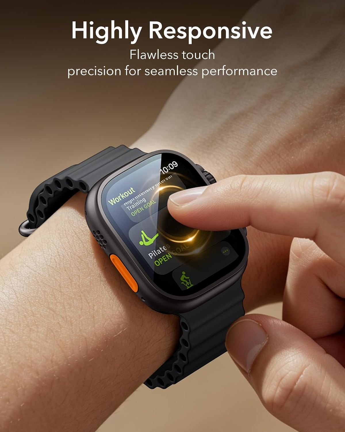 image:imageESR Accessory Glass by Corning for Apple Watch Ultra 432Ultra Clear