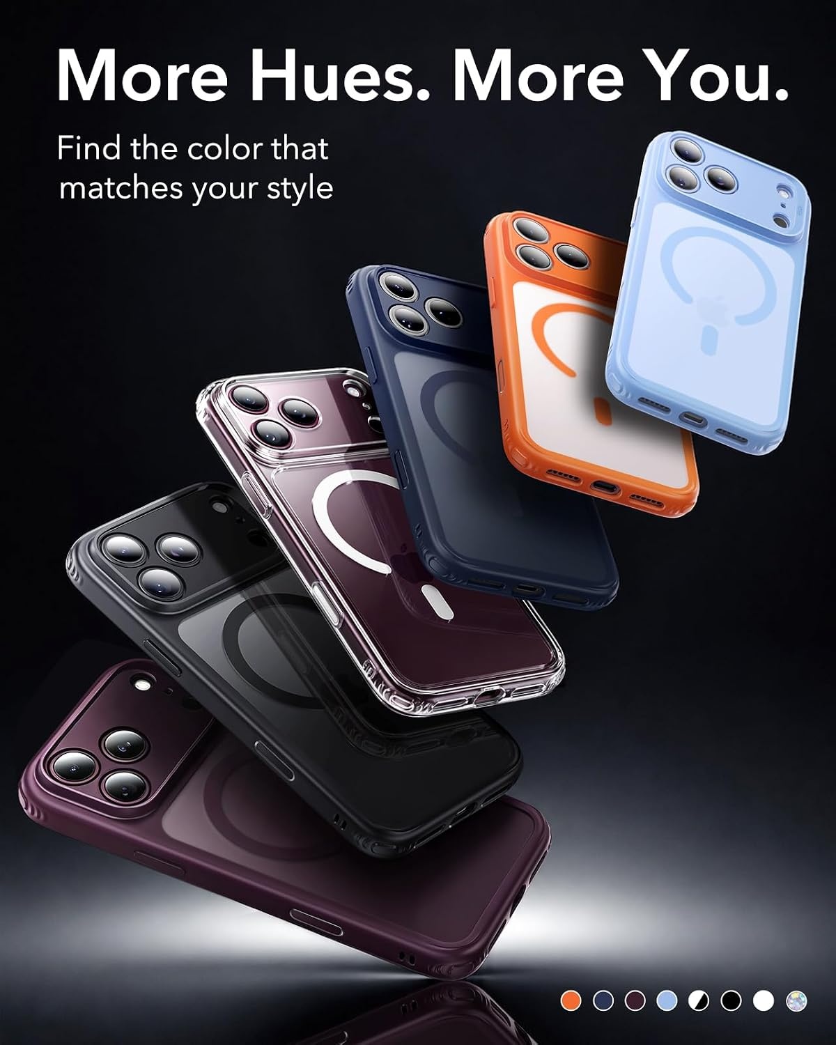 image:imageESR Classic Hybrid for iPhone 18 Pro Max17 Pro Max Case Frosted BurgundyFrosted Burgundy