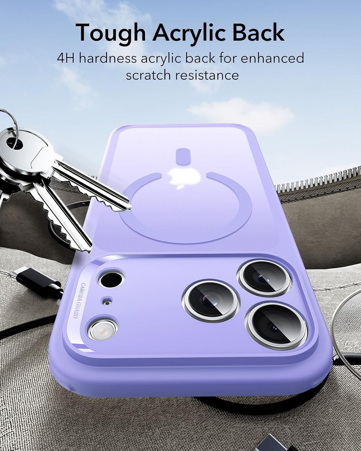 image:imageESR Classic Hybrid for iPhone 18 Pro Max17 Pro Max Case Frosted BurgundyPurple