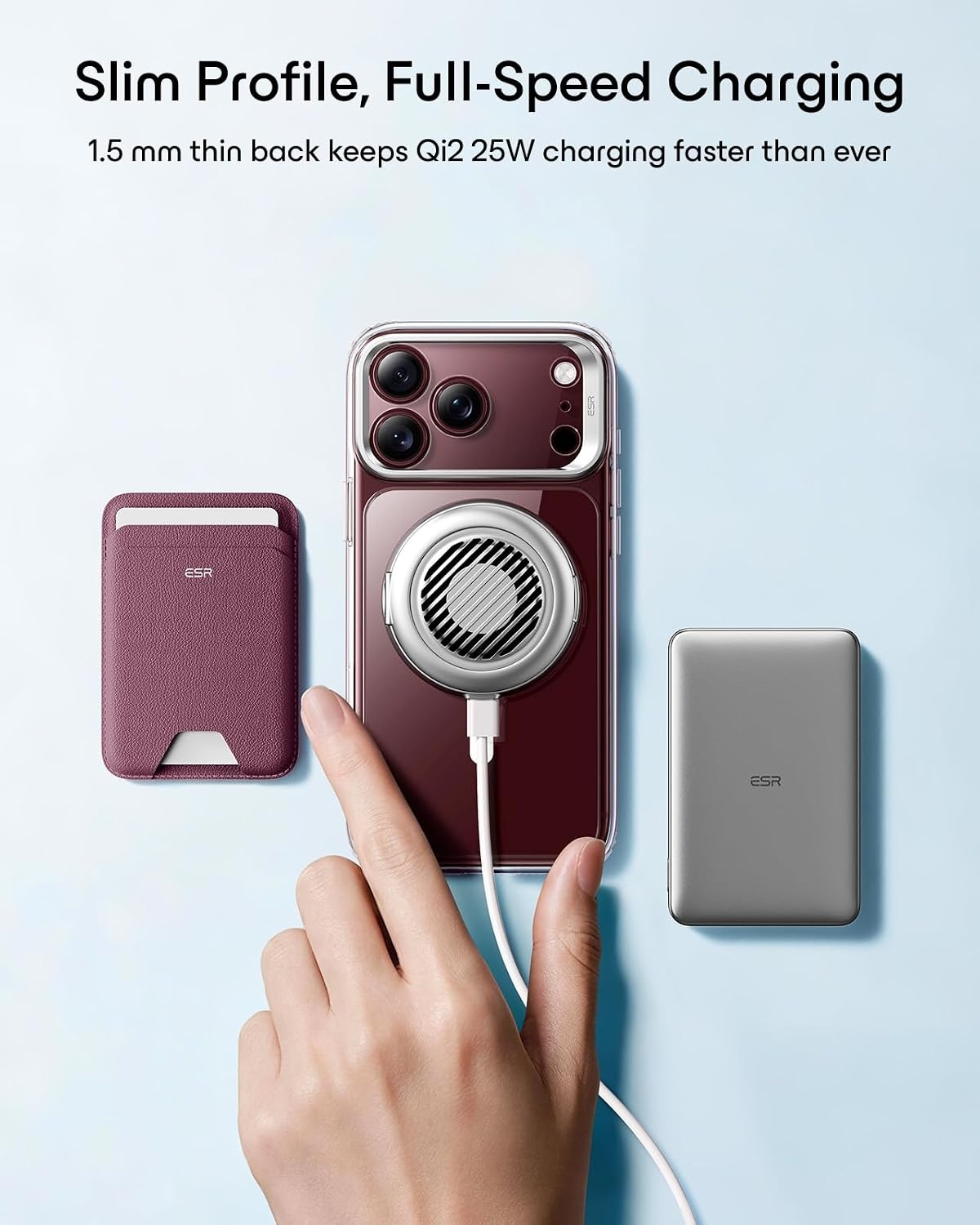 image:imageESR Classic Hybrid for iPhone 18 Pro Max17 Pro Max Case with Flex StandClear