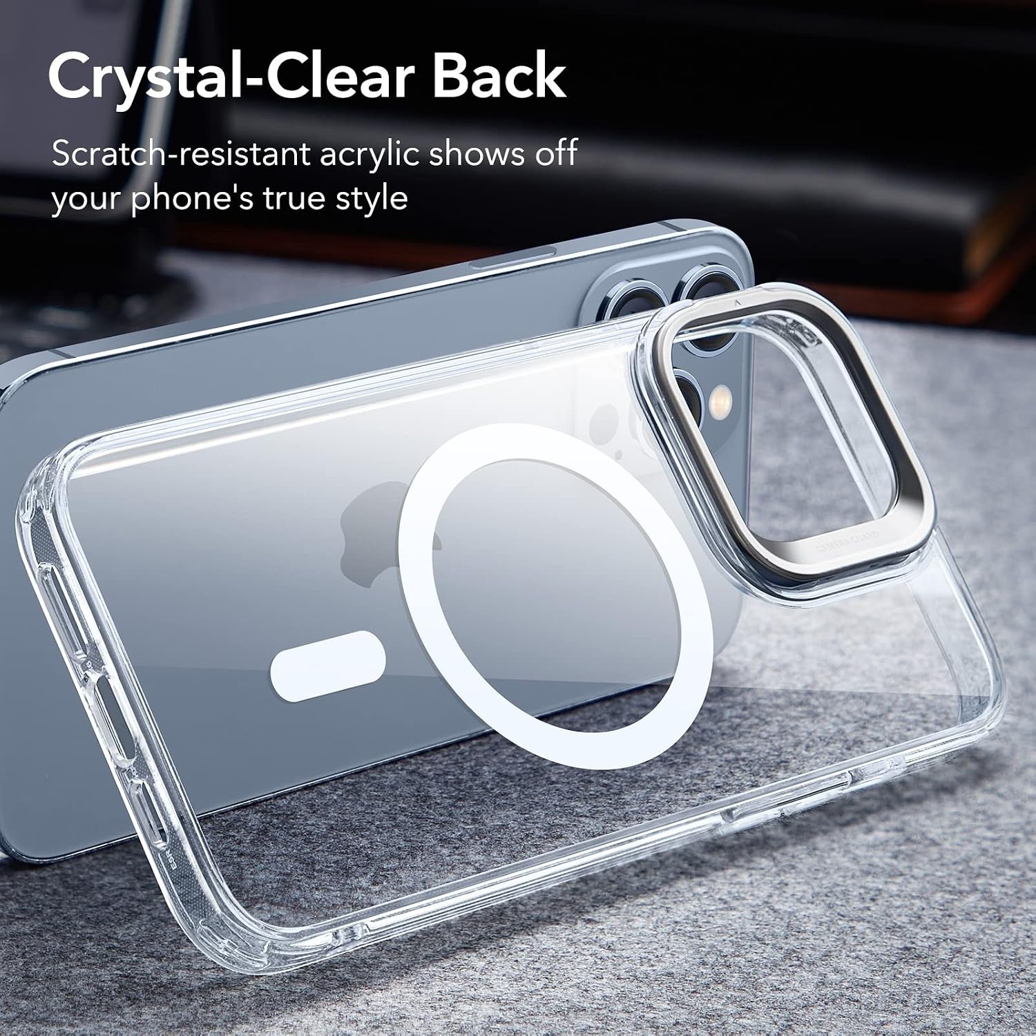 image:imageESR Classic Hybrid for iPhone 18 Pro Max17 Pro Max Case with Flex StandClear