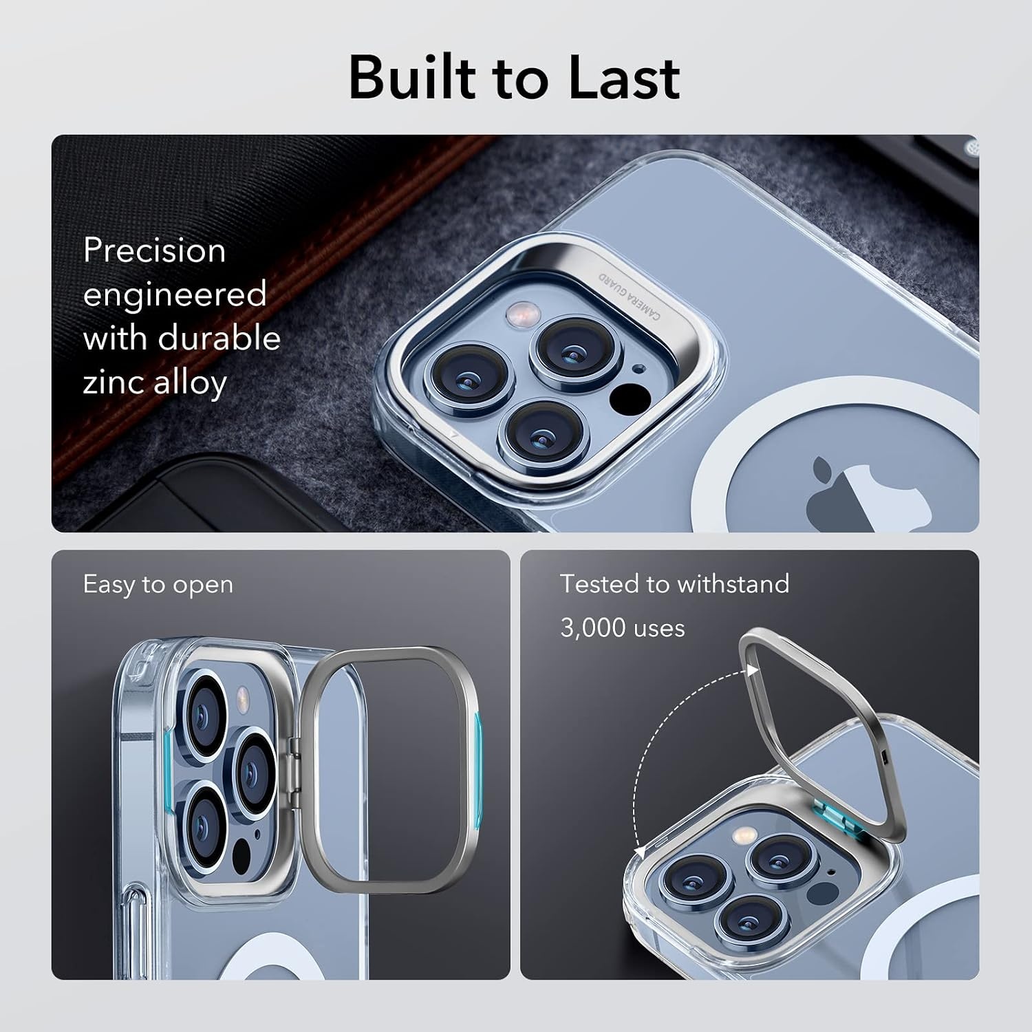 image:imageESR Classic Hybrid for iPhone 18 Pro Max17 Pro Max Case with Flex StandClear