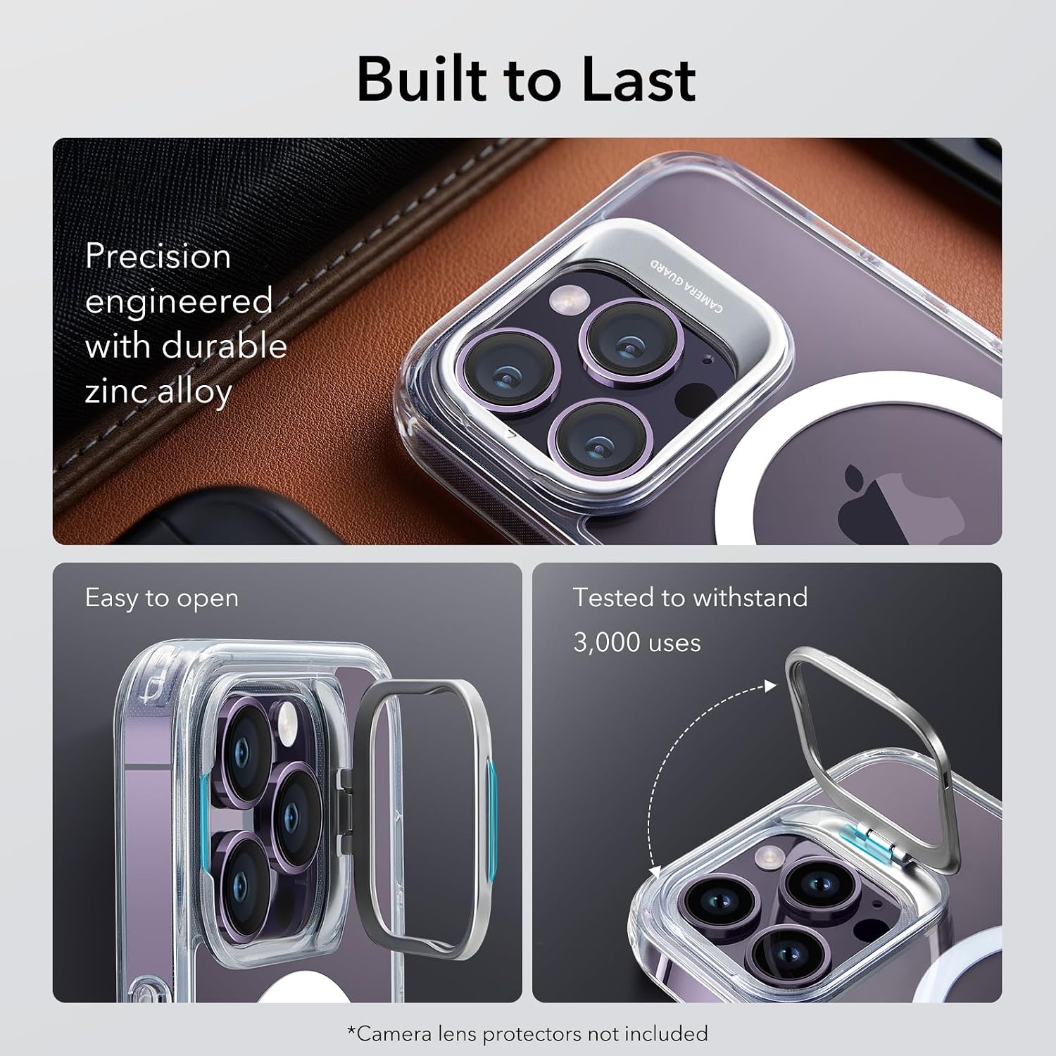 image:imageESR Classic Hybrid for iPhone 18 Pro Max17 Pro Max Case with Flex StandClear