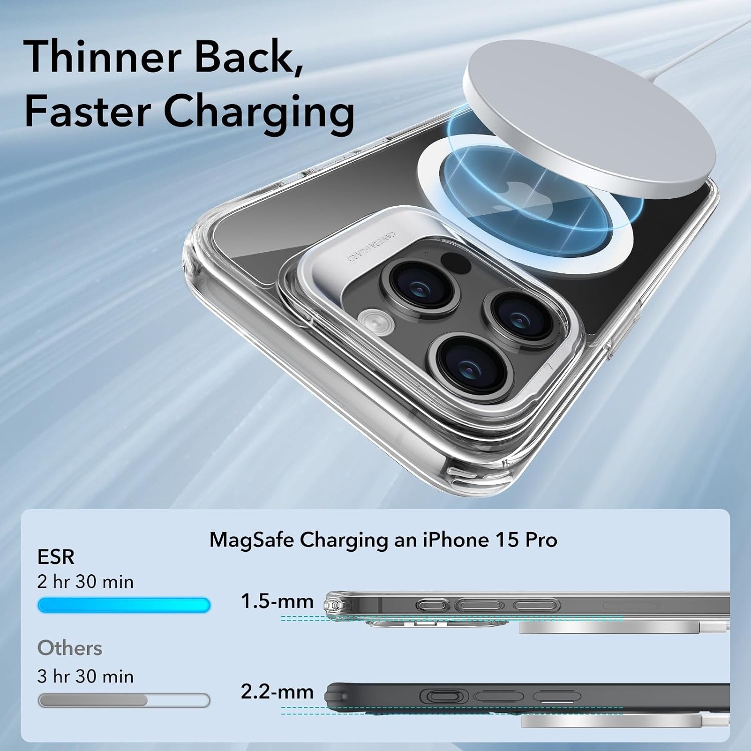 image:imageESR Classic Hybrid for iPhone 18 Pro Max17 Pro Max Case with Flex StandClear