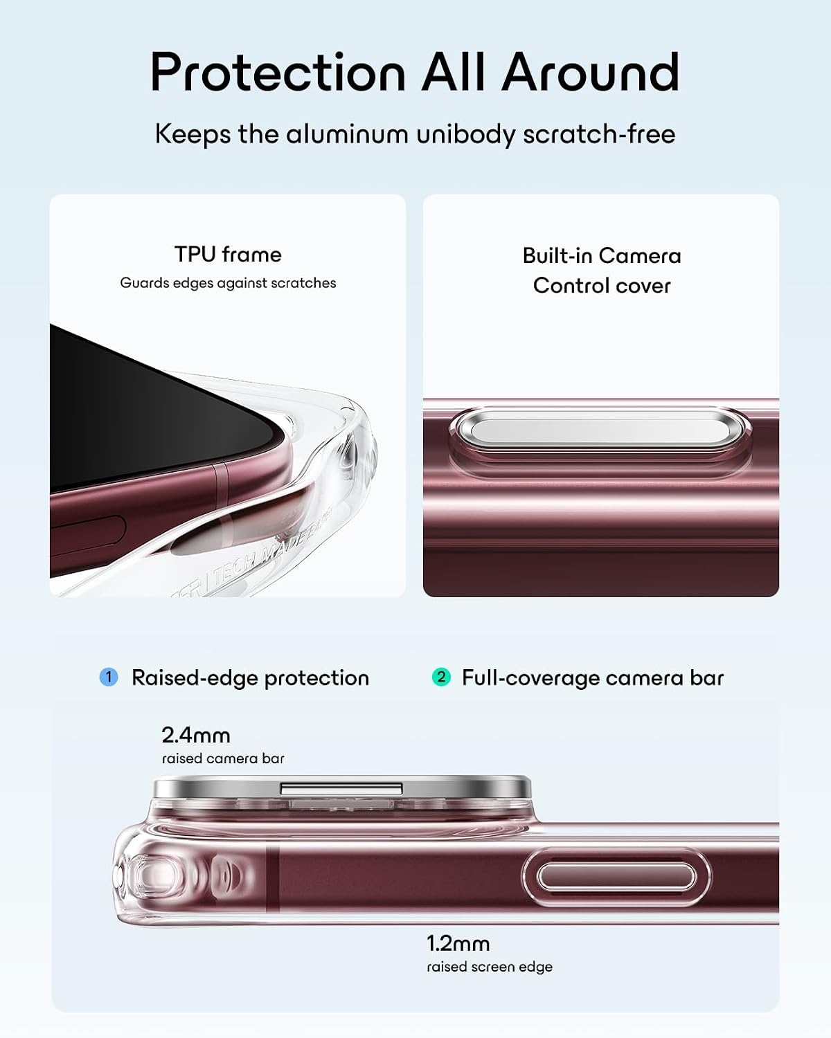 image:imageESR Classic Hybrid for iPhone 18 Pro Max17 Pro Max Case with Flex StandClear
