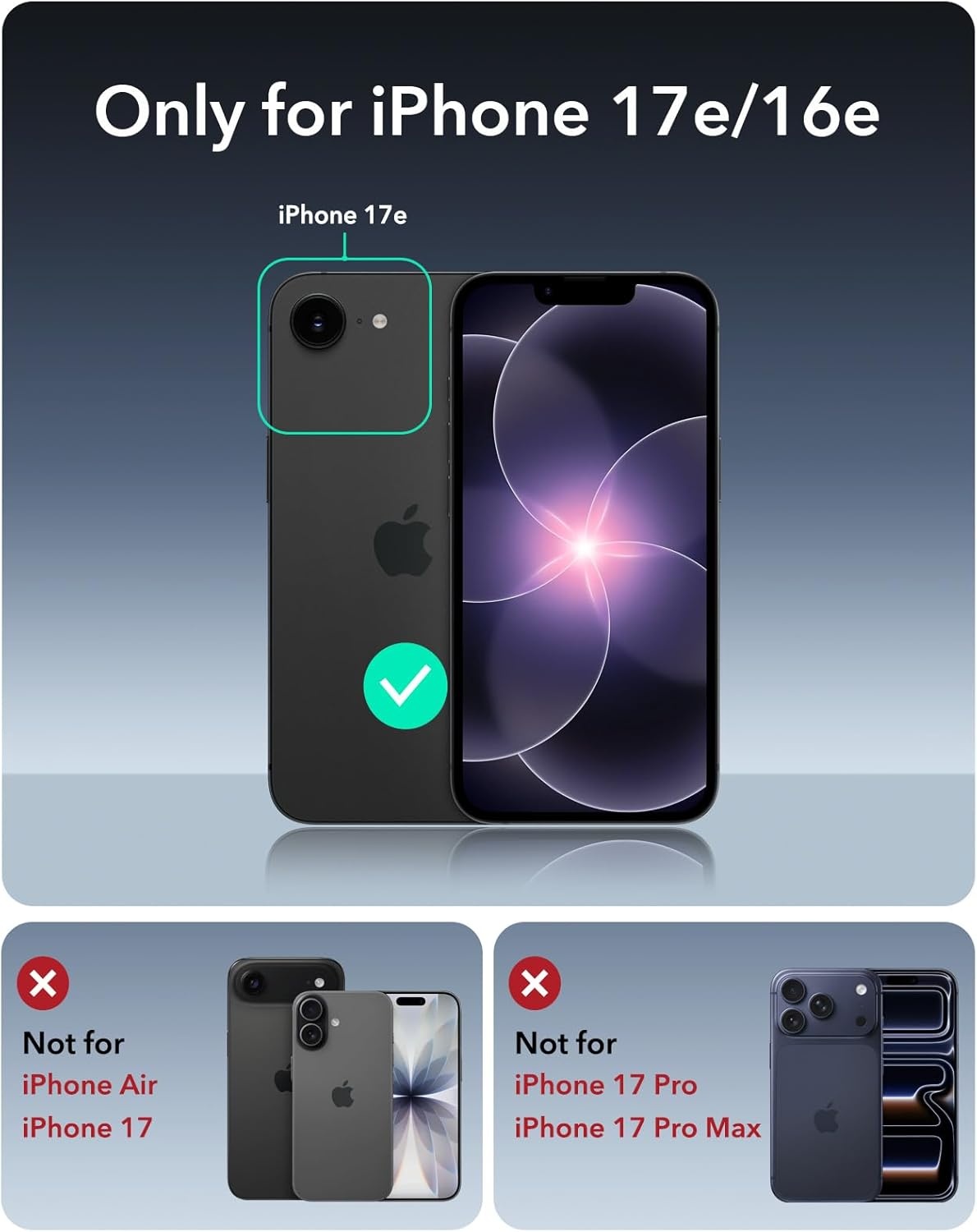 image:imageESR Classic Hybrid for iPhone 18 Pro Max17 Pro Max Case with Flex StandClear
