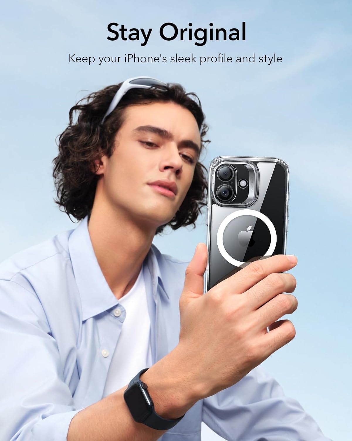 image:imageESR Classic Hybrid for iPhone 18 Pro Max17 Pro Max Case with Flex StandClear