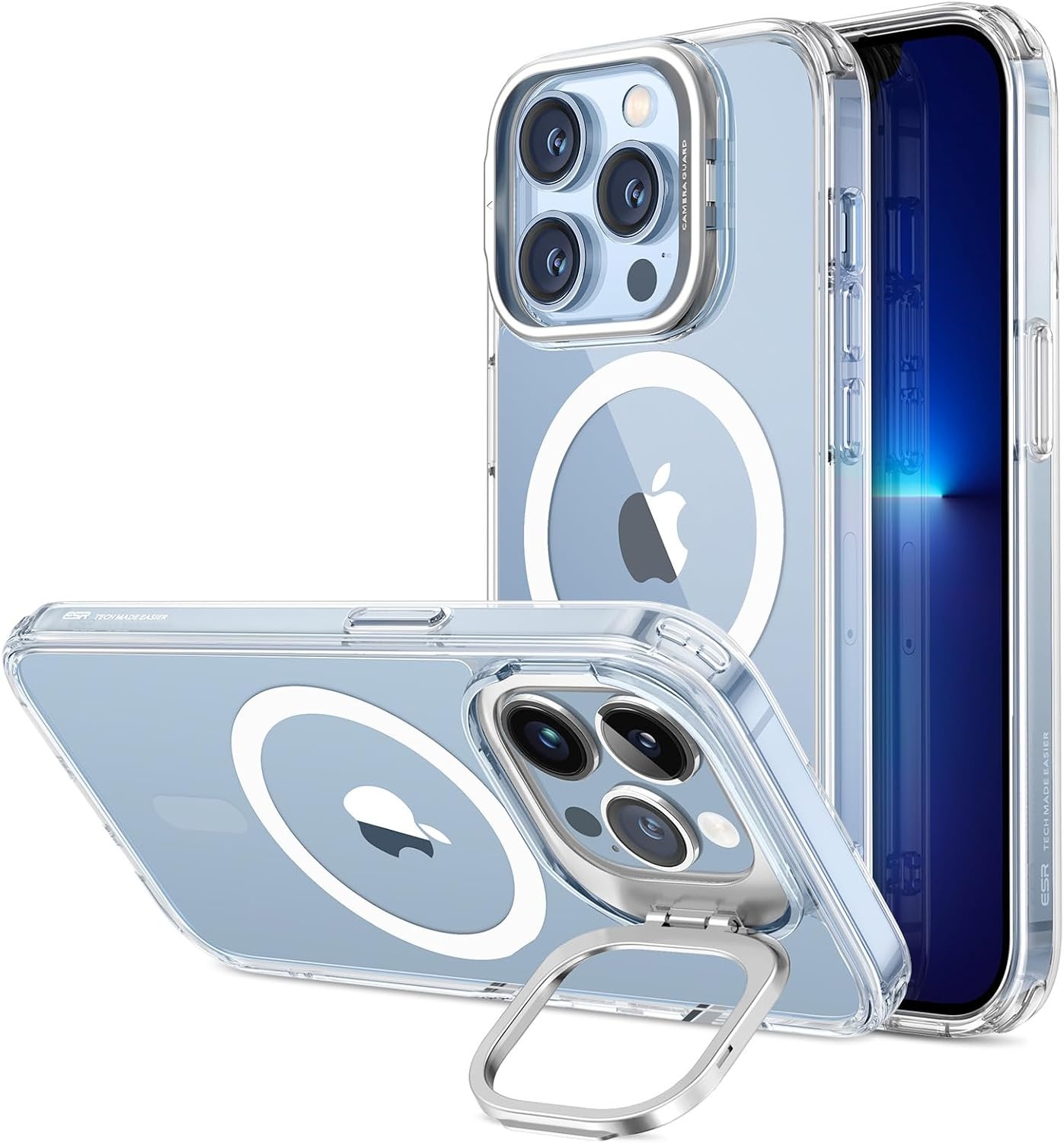 image:imageESR Classic Hybrid for iPhone 18 Pro Max17 Pro Max Case with Flex StandClear