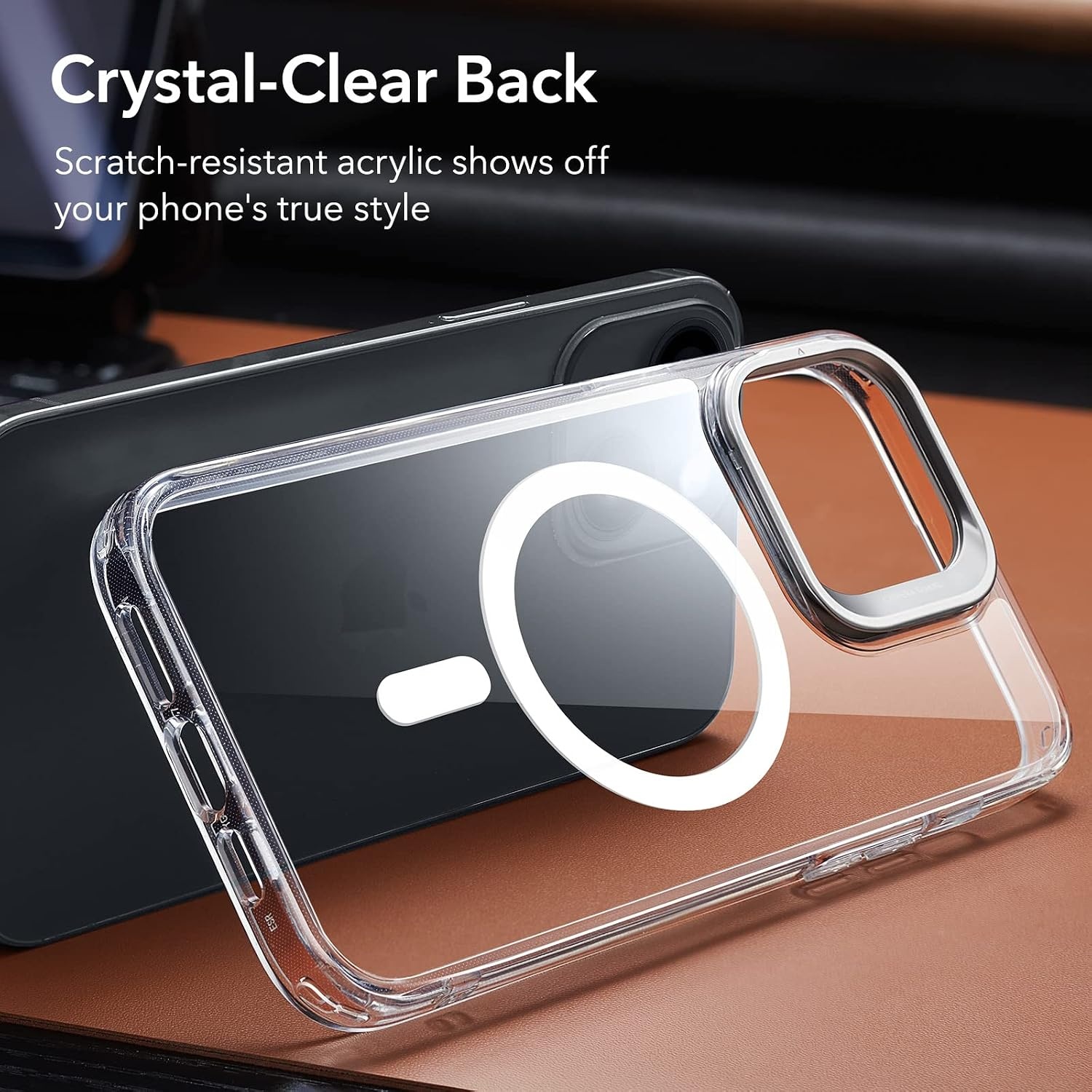 image:imageESR Classic Hybrid for iPhone 18 Pro Max17 Pro Max Case with Flex StandClear