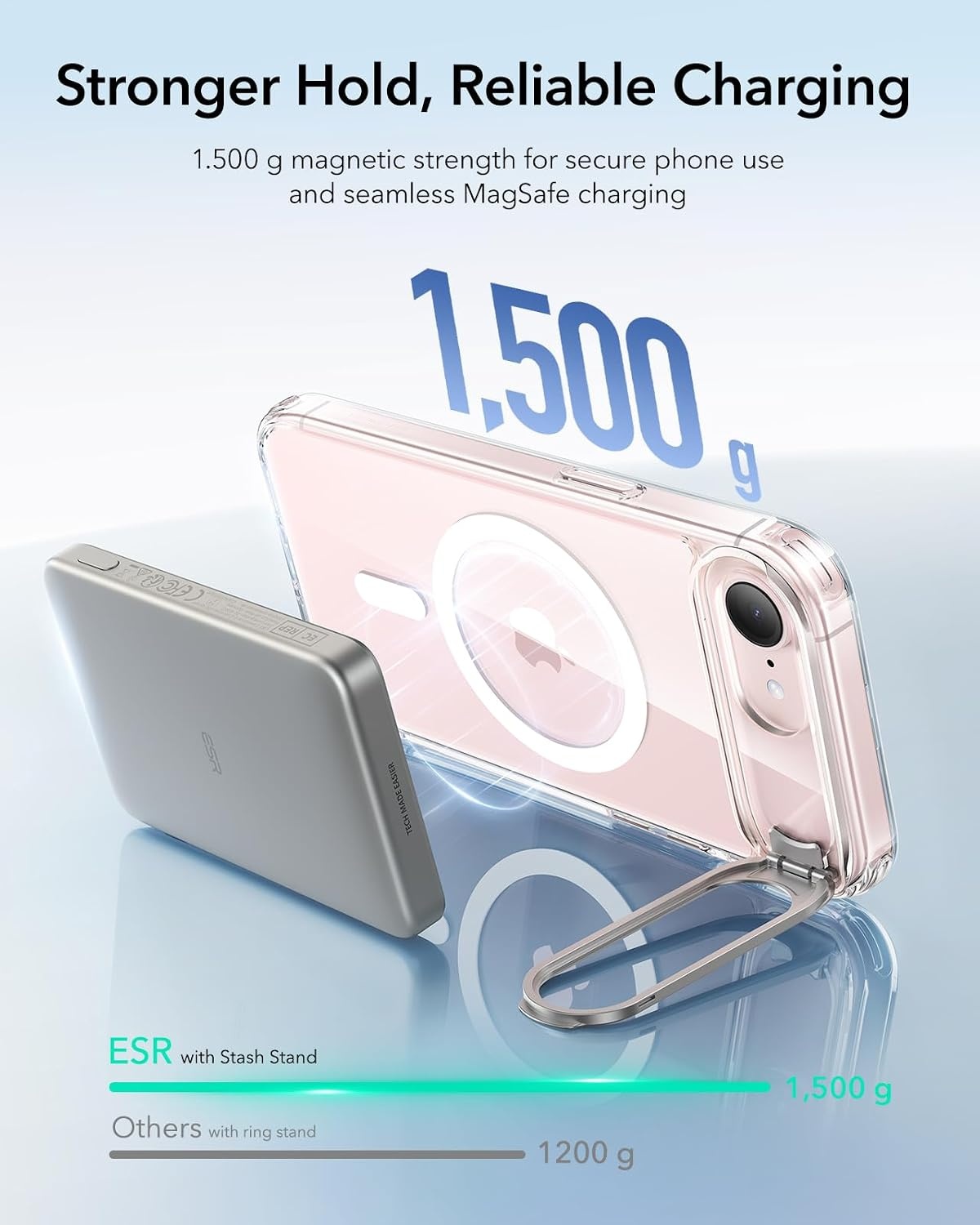 image:imageESR Classic Hybrid for iPhone 18 Pro Max17 Pro Max Case with Flex StandClear