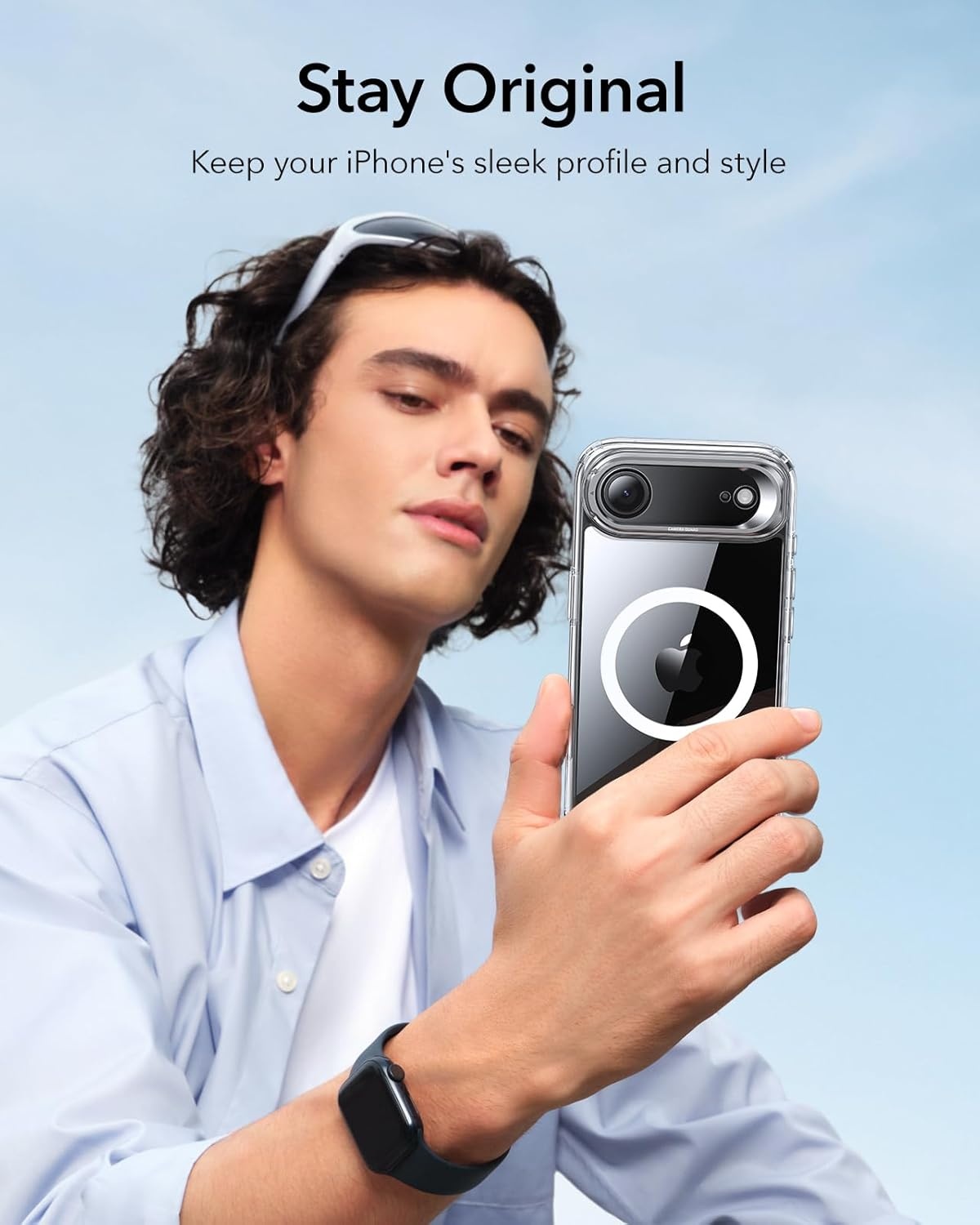 image:imageESR Classic Hybrid for iPhone 18 Pro Max17 Pro Max Case with Flex StandClear