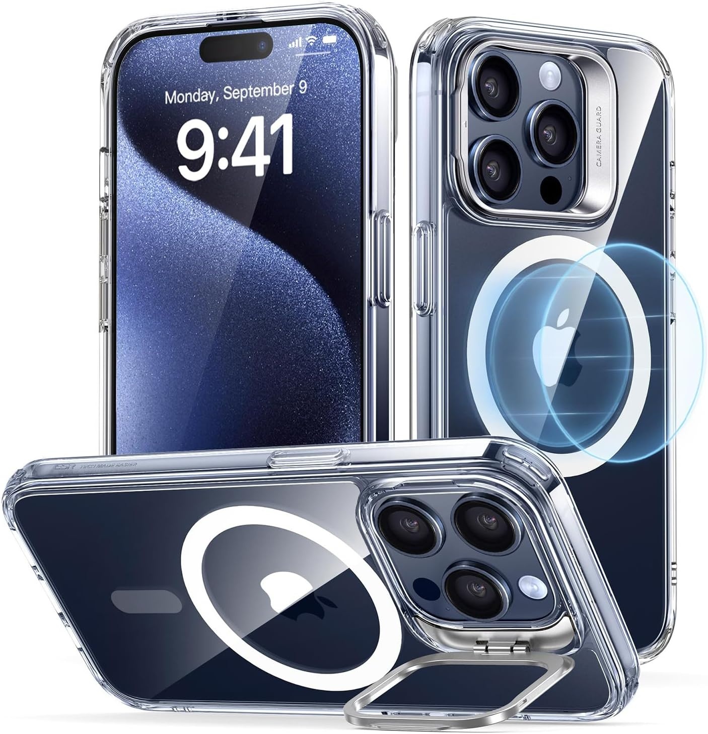image:imageESR Classic Hybrid for iPhone 18 Pro Max17 Pro Max Case with Flex StandClear