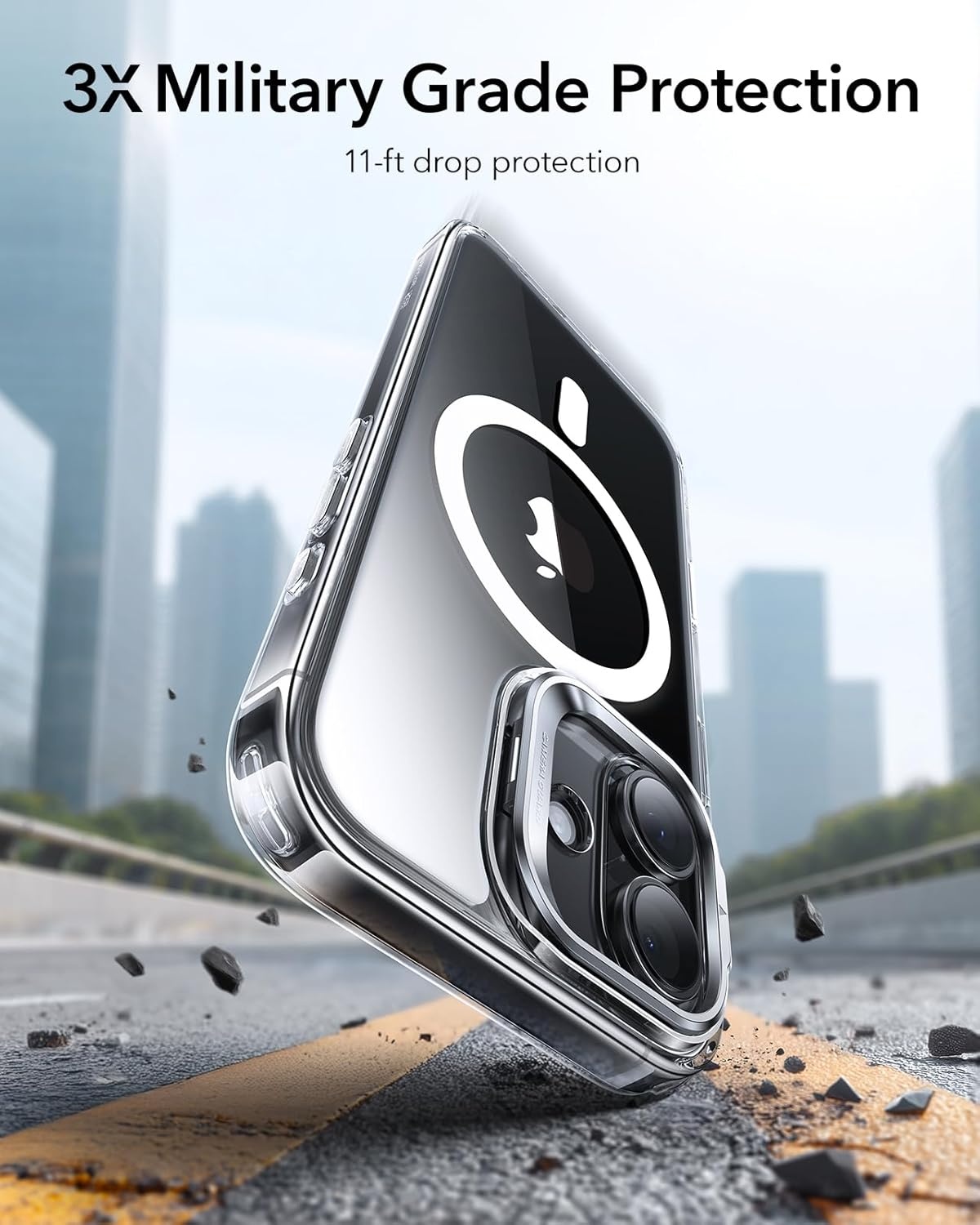 image:imageESR Classic Hybrid for iPhone 18 Pro Max17 Pro Max Case with Flex StandClear