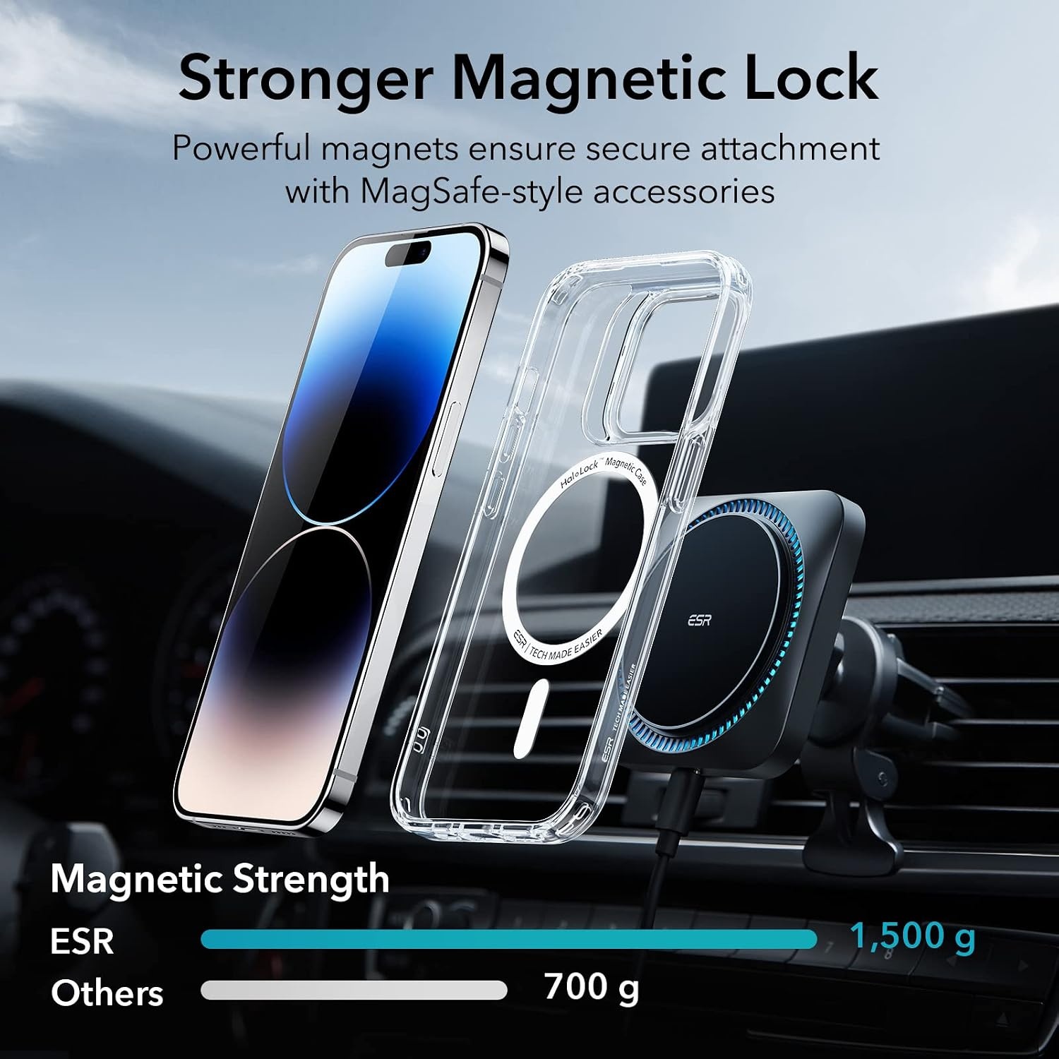 image:imageESR Classic Hybrid for iPhone 18 Pro Max17 Pro Max Case with Flex StandClear