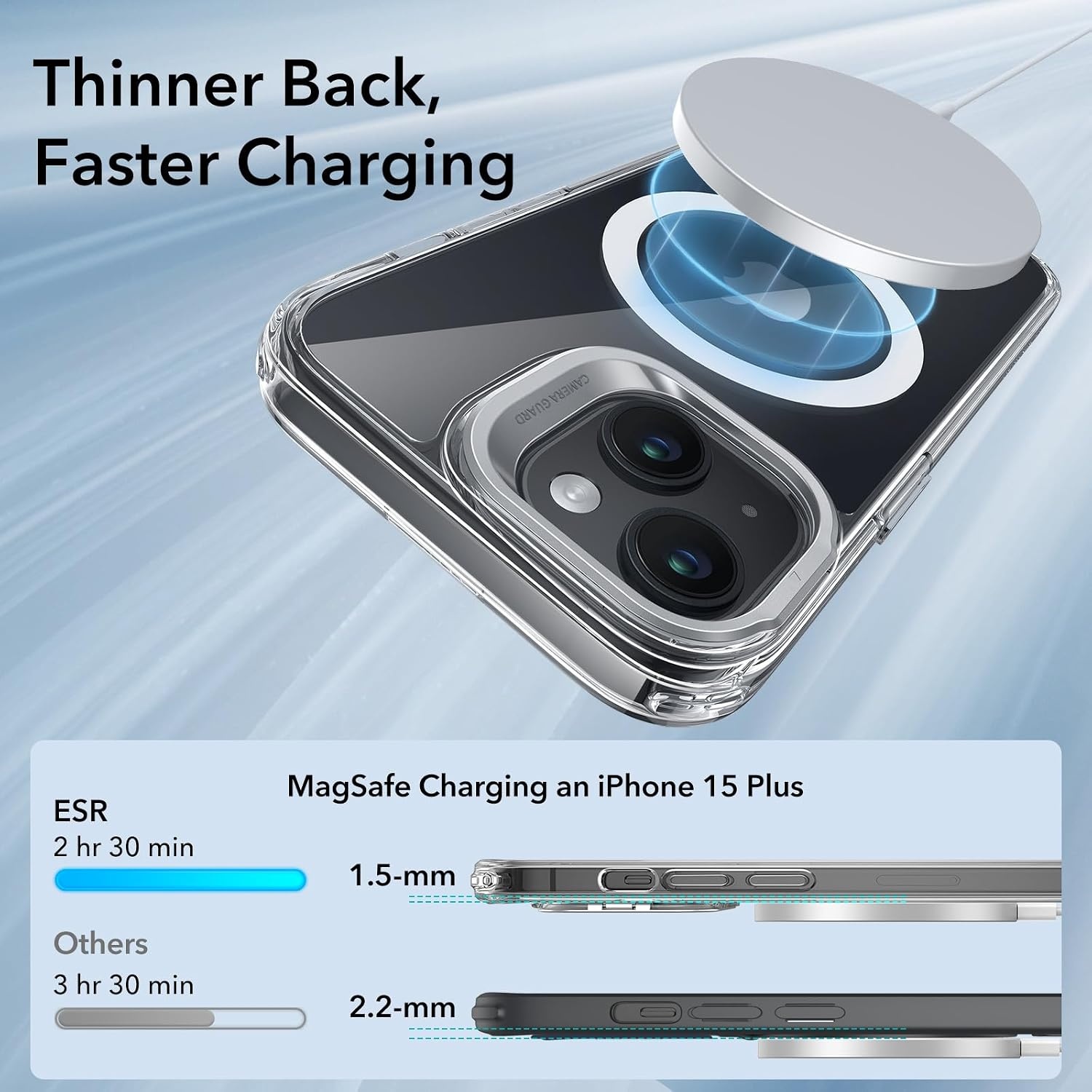 image:imageESR Classic Hybrid for iPhone 18 Pro Max17 Pro Max Case with Flex StandClear
