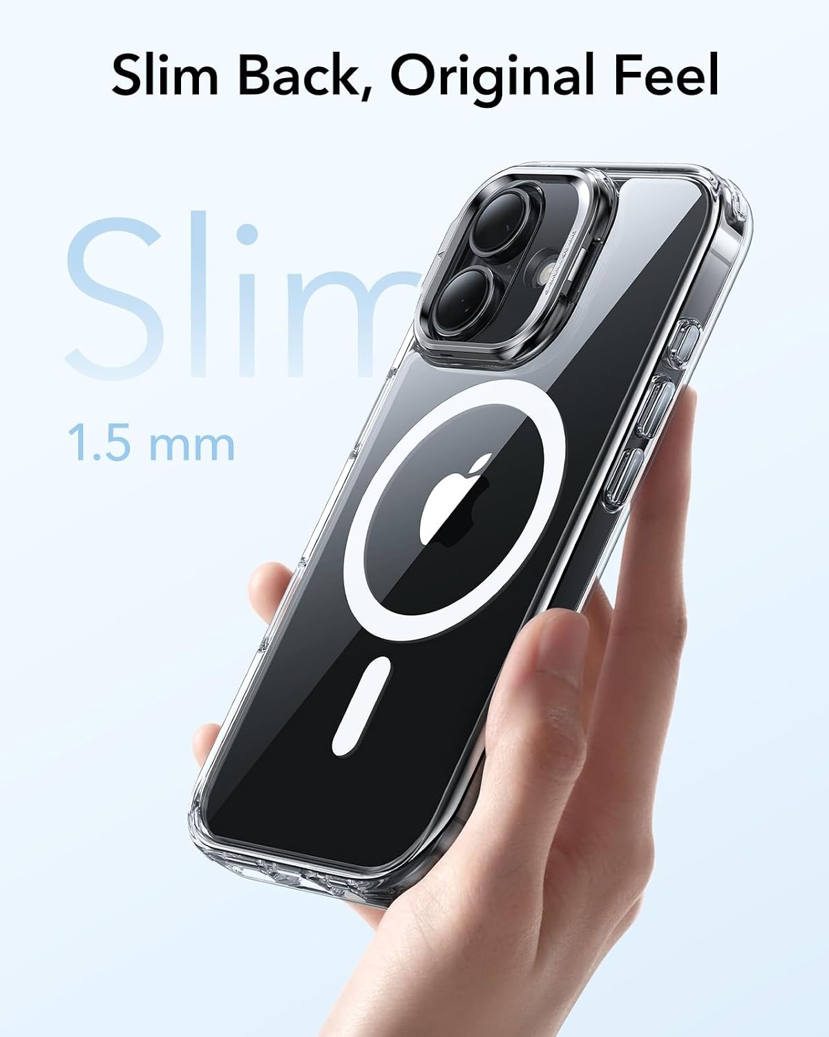 image:imageESR Classic Hybrid for iPhone 18 Pro Max17 Pro Max Case with Flex StandClear
