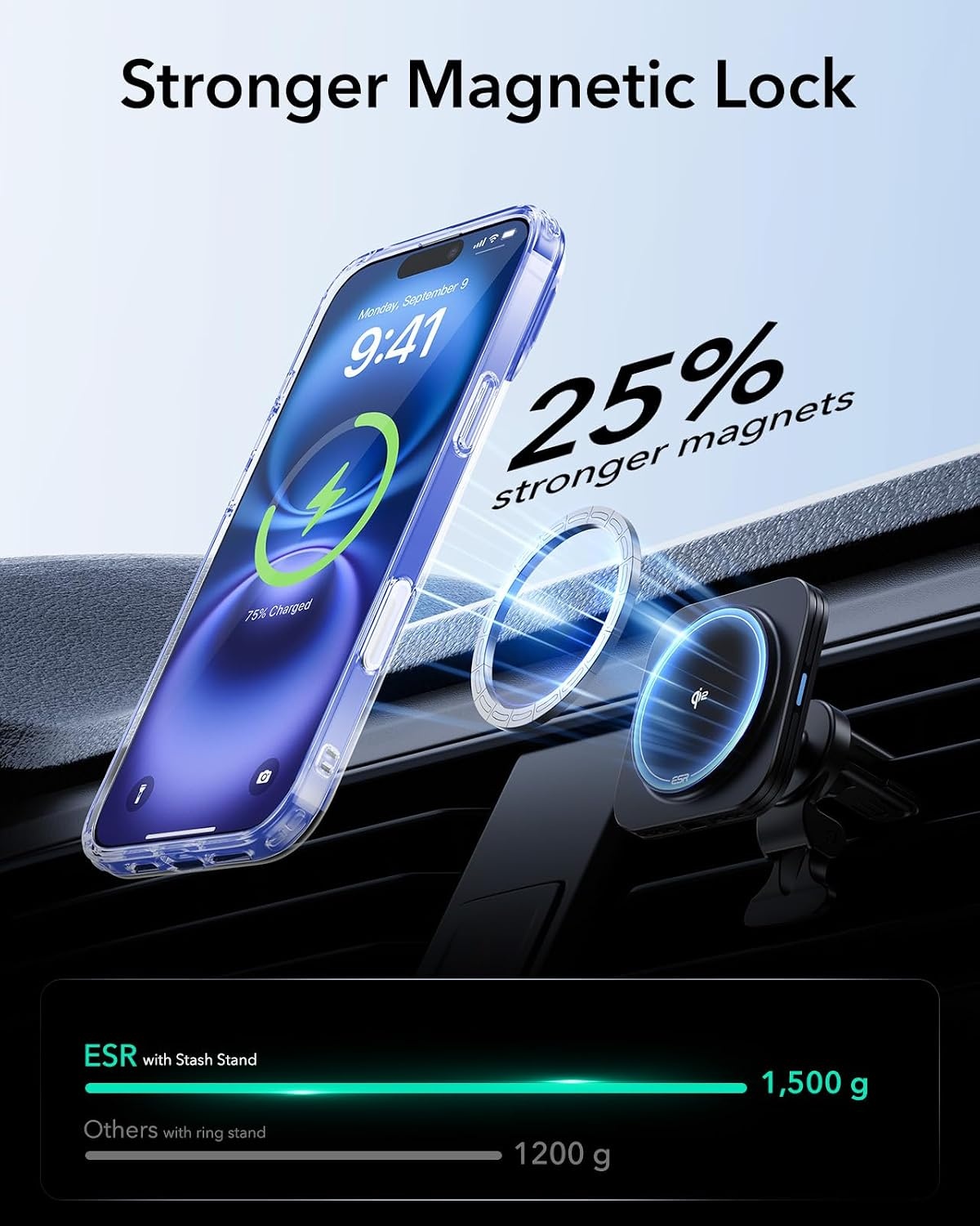 image:imageESR Classic Hybrid for iPhone 18 Pro Max17 Pro Max Case with Flex StandClear