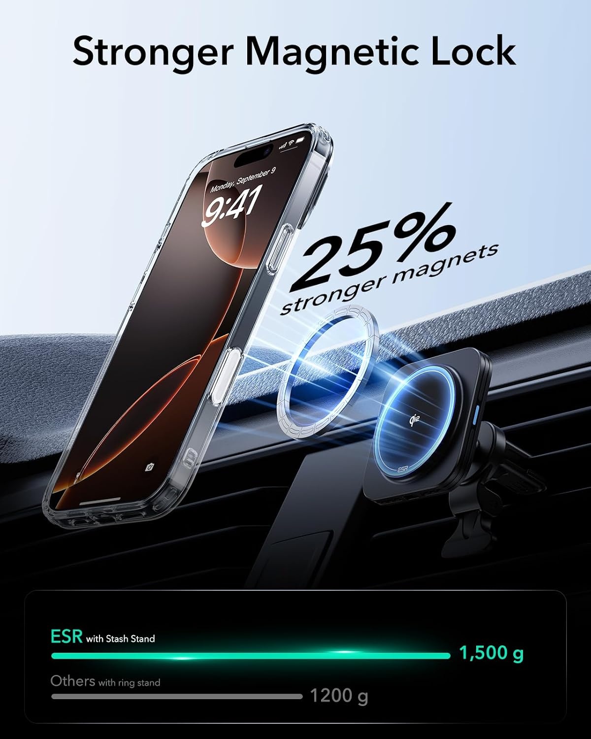 image:imageESR Classic Hybrid for iPhone 18 Pro Max17 Pro Max Case with Flex StandClear