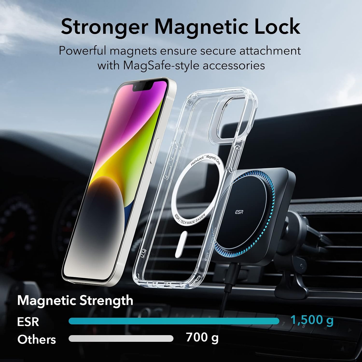 image:imageESR Classic Hybrid for iPhone 18 Pro Max17 Pro Max Case with Flex StandClear