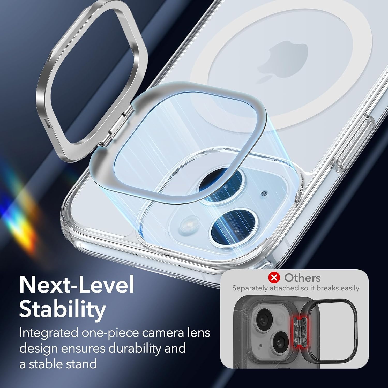 image:imageESR Classic Hybrid for iPhone 18 Pro Max17 Pro Max Case with Flex StandClear