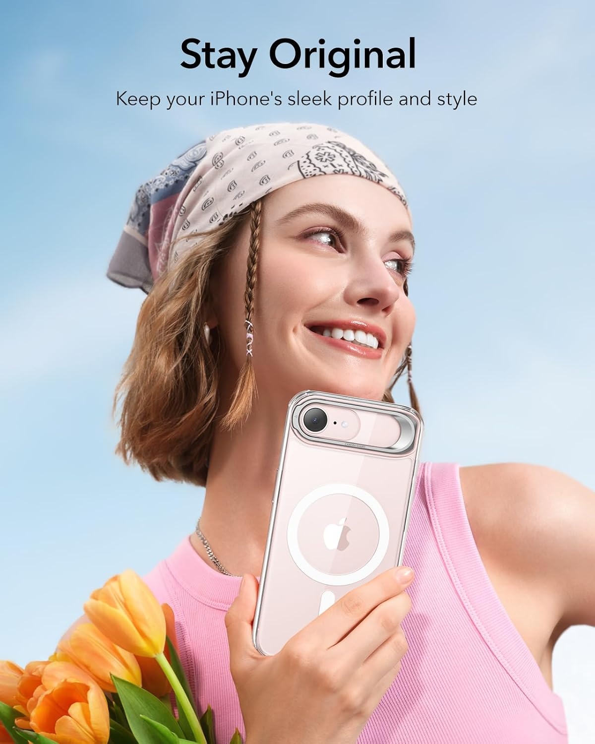 image:imageESR Classic Hybrid for iPhone 18 Pro Max17 Pro Max Case with Flex StandClear